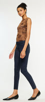 Mellie High Rise Coated Skinny Jeans - Official Kancan USA