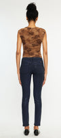 Mellie High Rise Coated Skinny Jeans - Official Kancan USA