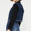 Asteria Cropped Two-Tone Jacket - Official Kancan USA