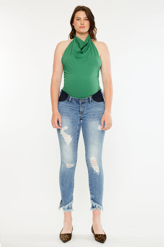 Penn Maternity Ankle Skinny Jeans