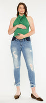 Penn Maternity Ankle Skinny Jeans - Official Kancan USA