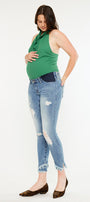 Penn Maternity Ankle Skinny Jeans - Official Kancan USA