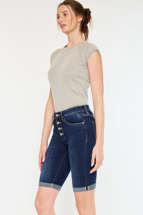 Jamie High Rise Bermuda Shorts