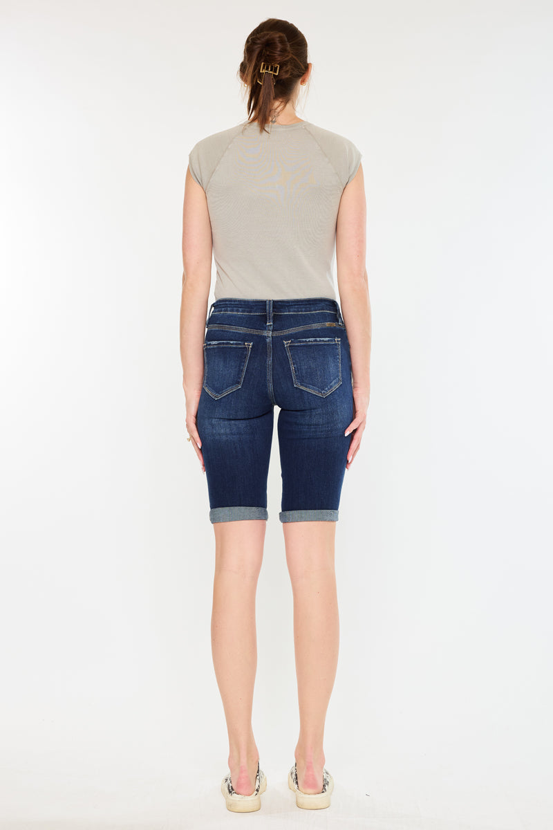 Jamie High Rise Bermuda Shorts - Official Kancan USA