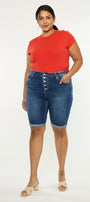 Tatiana High Rise Bermuda Shorts (Plus Size) - Official Kancan USA