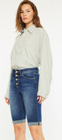 Jamie High Rise Bermuda Shorts - Official Kancan USA