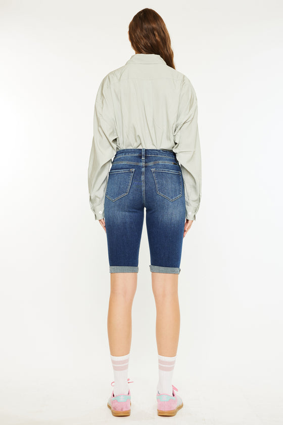Jamie High Rise Bermuda Shorts - Official Kancan USA