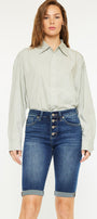 Jamie High Rise Bermuda Shorts - Official Kancan USA