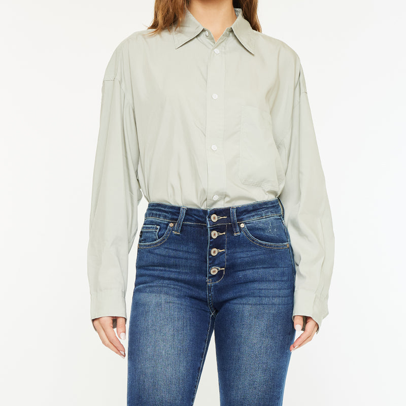 Jamie High Rise Bermuda Shorts - Official Kancan USA