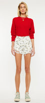 Paisley Ultra High Rise Shorts - Official Kancan USA