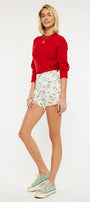 Paisley Ultra High Rise Shorts - Official Kancan USA