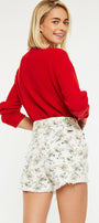 Paisley Ultra High Rise Shorts - Official Kancan USA