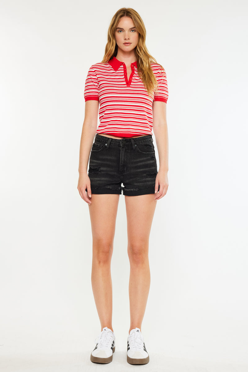 Kaya High Rise Shorts - Official Kancan USA