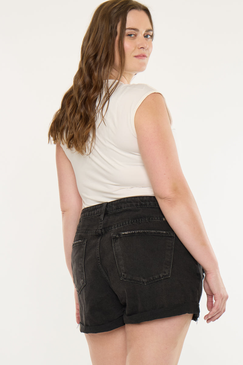 Monty Ultra High Rise Shorts (Plus Size)