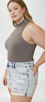 Monty Ultra High Rise Shorts (Plus Size) - Official Kancan USA