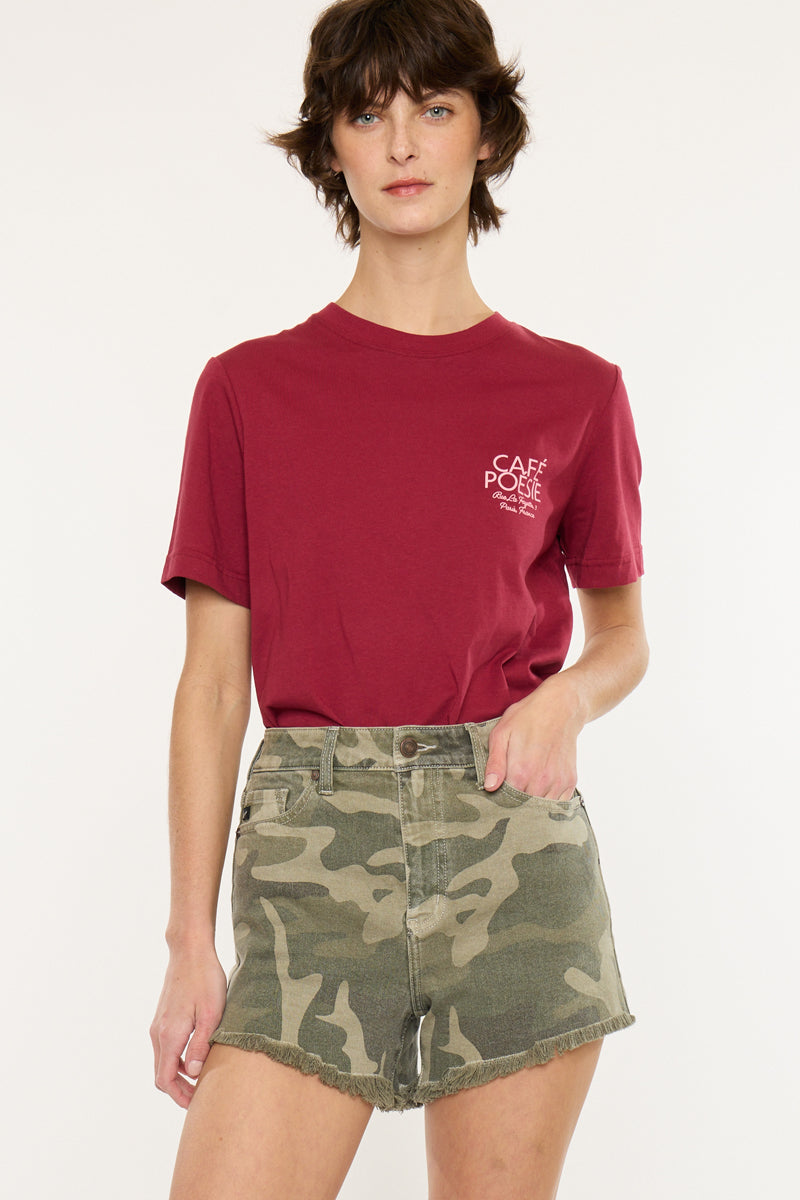 Khalil High Rise Shorts