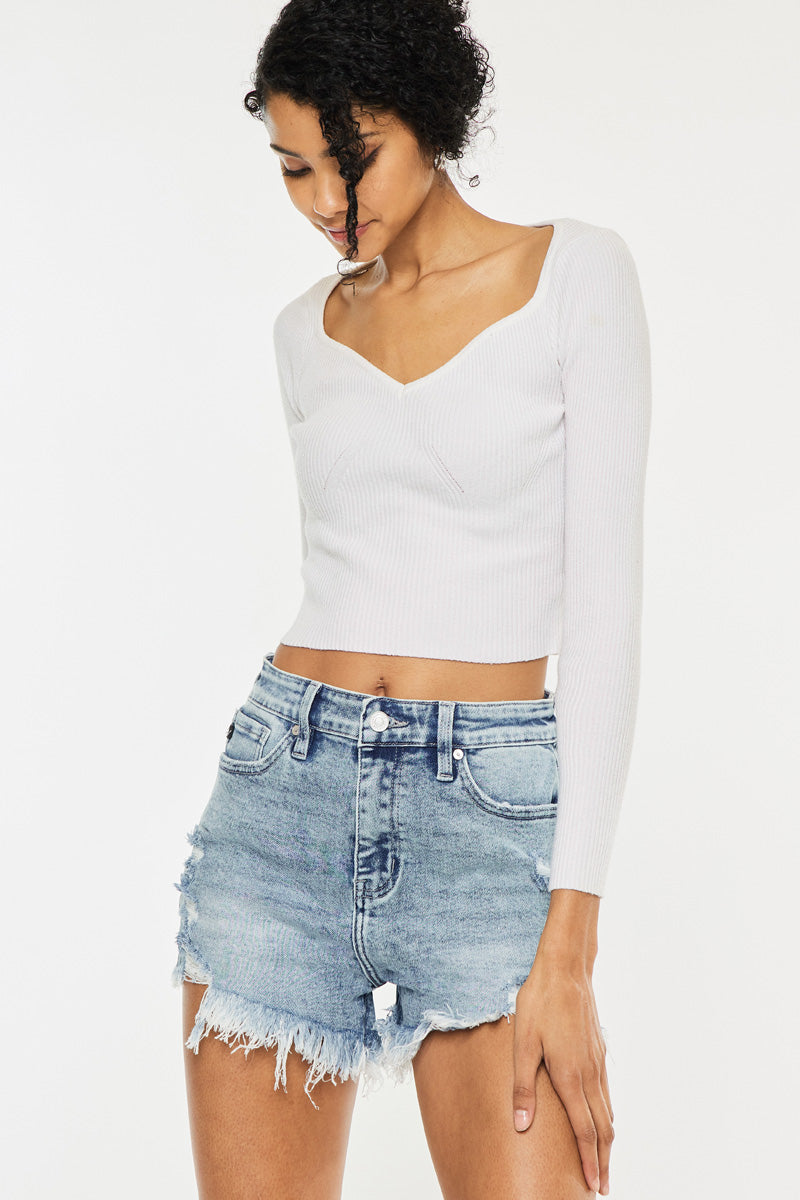 Samira High Rise Shorts - Official Kancan USA