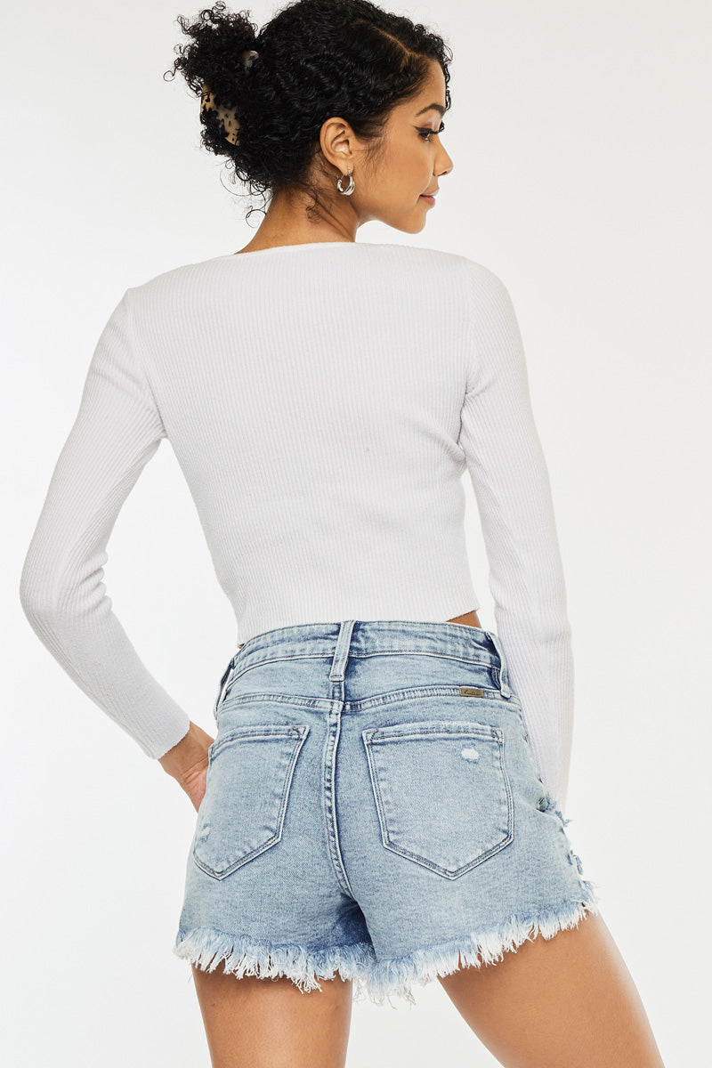 Samira High Rise Shorts - Official Kancan USA