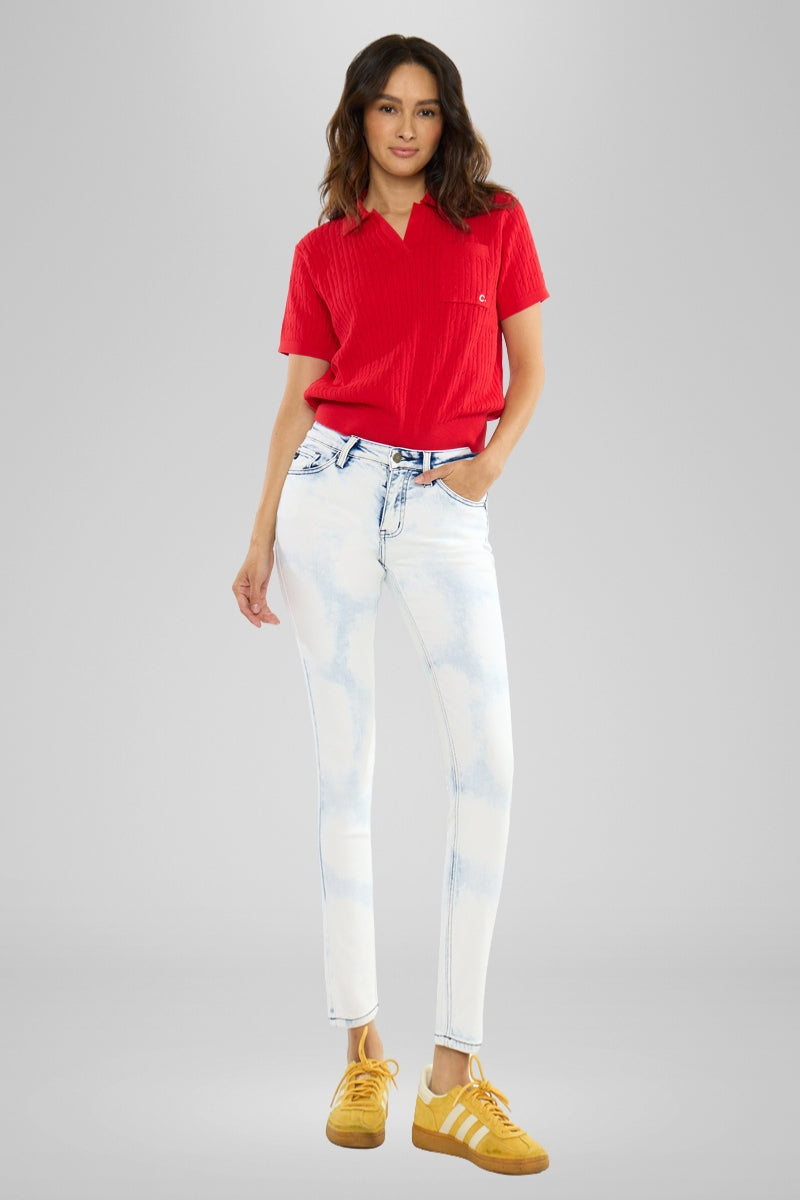 Ezra Mid Rise Super Skinny - Official Kancan USA