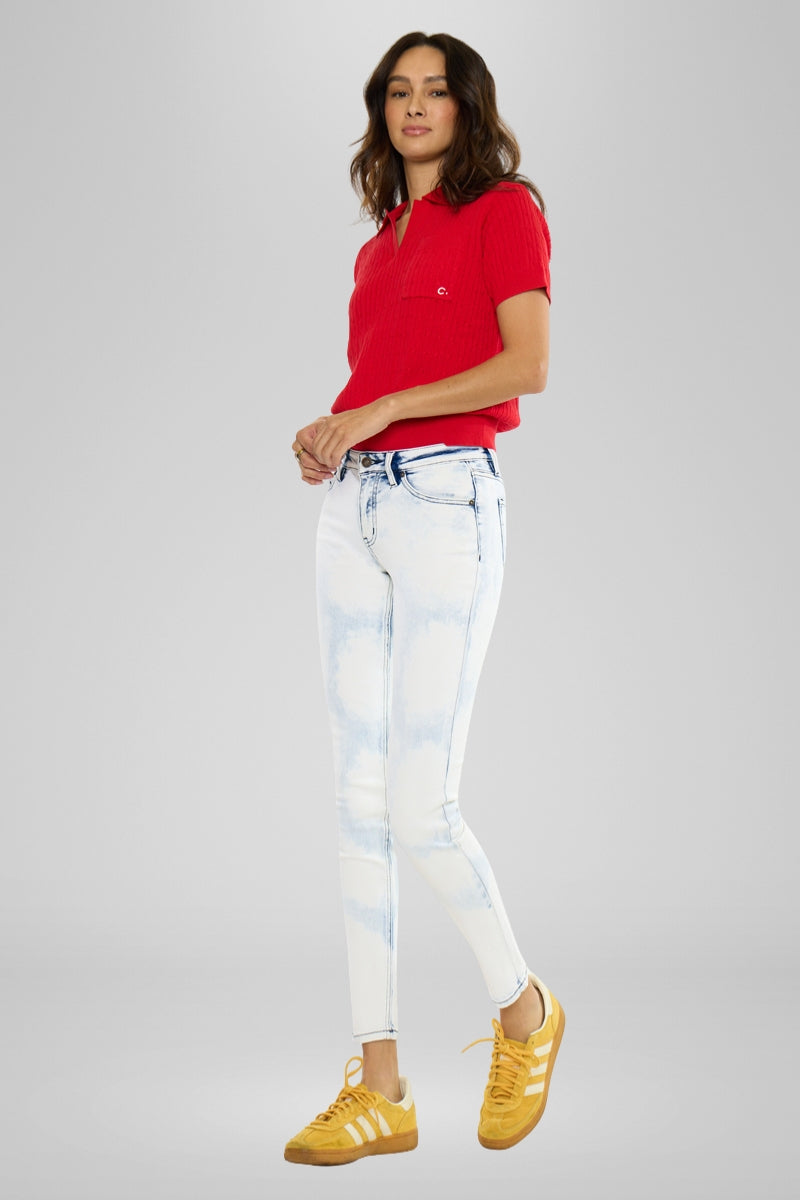 Ezra Mid Rise Super Skinny - Official Kancan USA