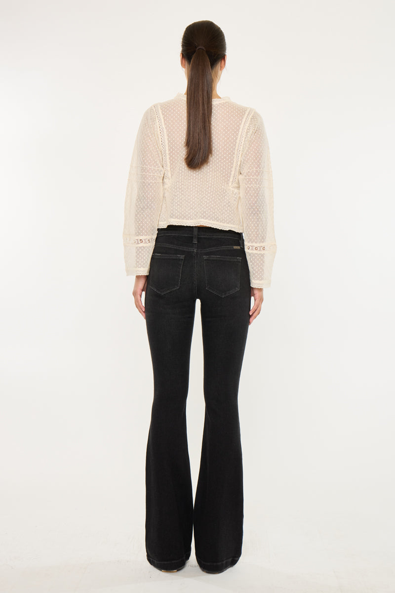 Harlo Mid Rise Flare Jeans - Official Kancan USA