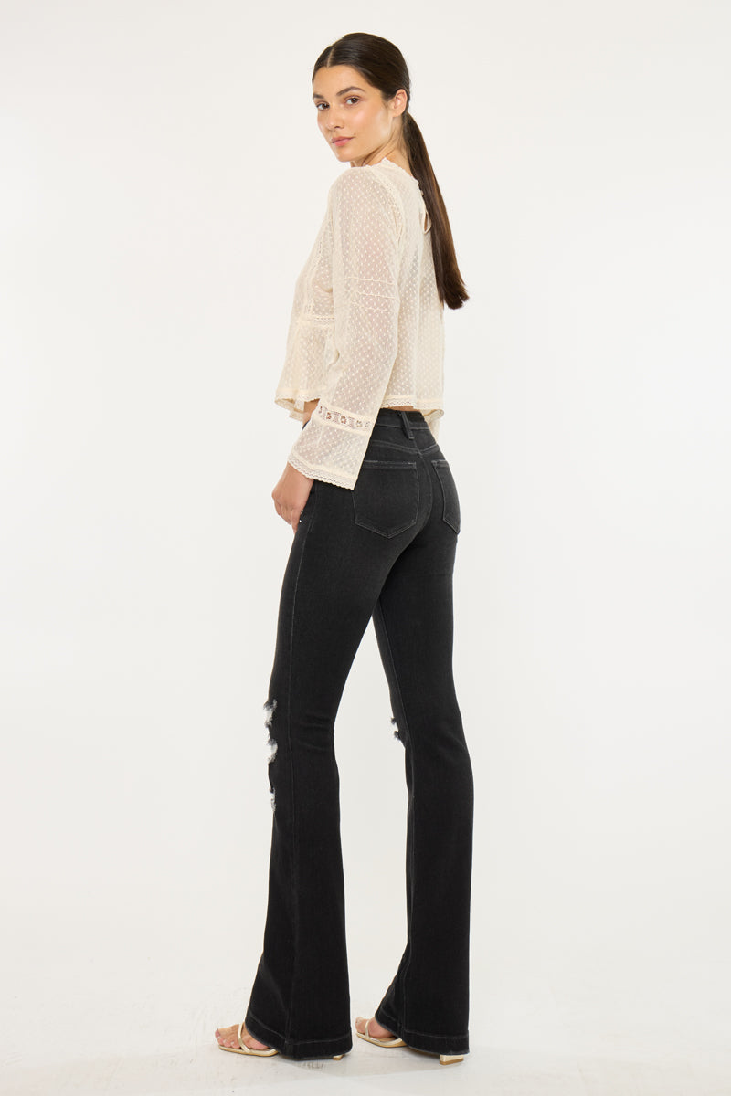Harlo Mid Rise Flare Jeans - Official Kancan USA