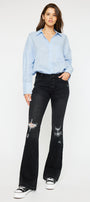 Harlowe Mid Rise Flare Jeans - Official Kancan USA
