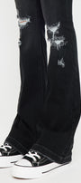 Harlowe Mid Rise Flare Jeans - Official Kancan USA