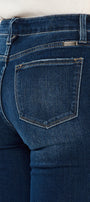 Jaden Mid Rise Flare Jeans (Petite) - Official Kancan USA