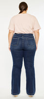 Harley Mid Rise Flare Jeans (Plus Size) - Official Kancan USA