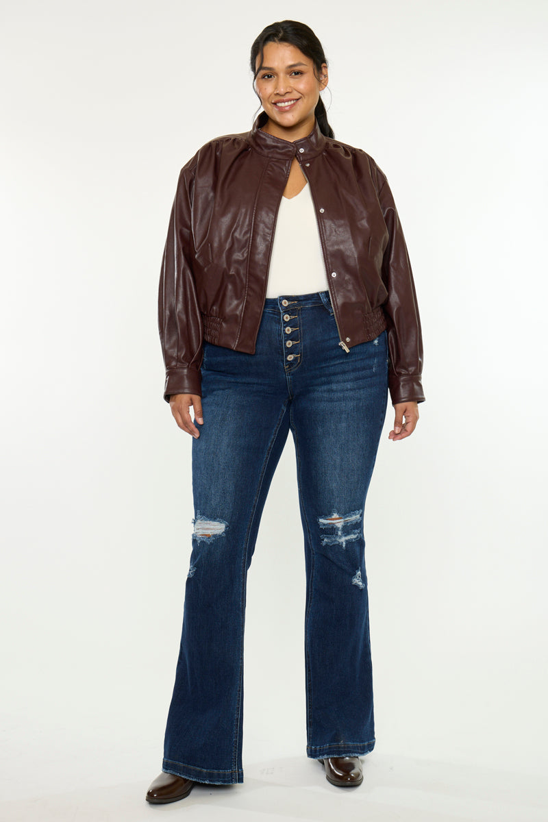 Harley Mid Rise Flare (Plus Size) - Official Kancan USA