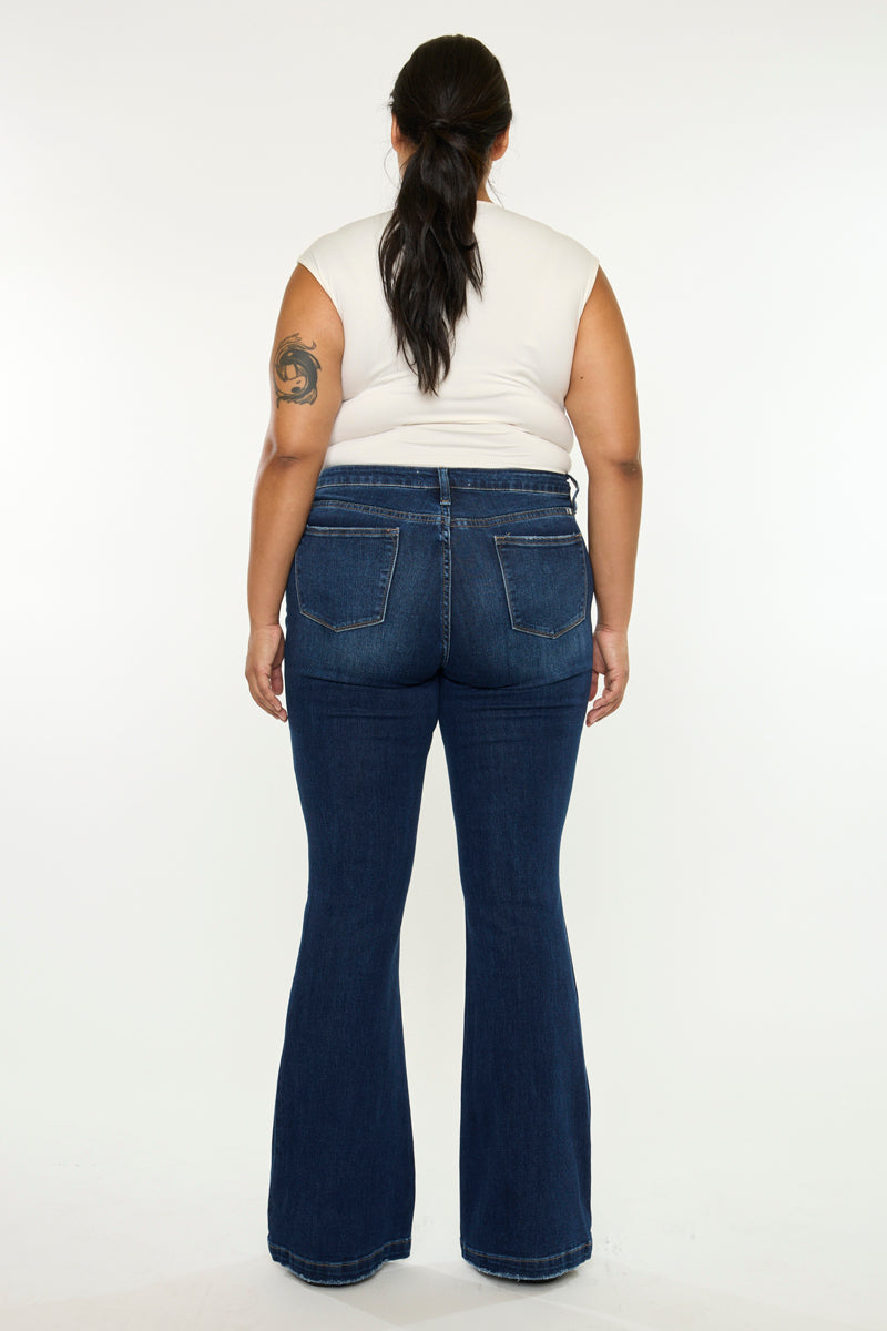 Harley Mid Rise Flare (Plus Size) - Official Kancan USA