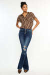 Harlowe Mid Rise Flare Jeans - Official Kancan USA