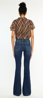 Harlowe Mid Rise Flare Jeans - Official Kancan USA