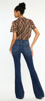 Harlowe Mid Rise Flare Jeans - Official Kancan USA