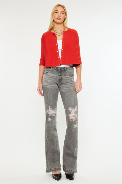 Harlo Mid Rise Flare Jeans – Official Kancan USA