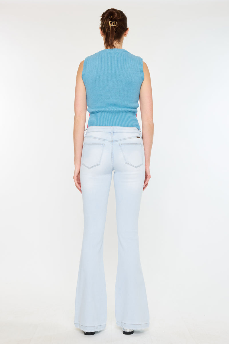 Harlowe Mid Rise Flare Jeans - Official Kancan USA