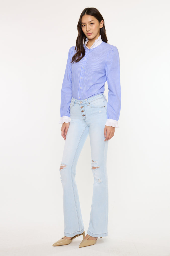 Harlowe Mid Rise Flare | Kancan USA