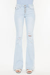 Harlowe Mid Rise Flare Jeans - Official Kancan USA