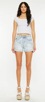 Hilda High Rise Mom Shorts - Official Kancan USA