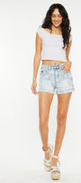 Hilda High Rise Mom Shorts - Official Kancan USA