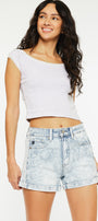 Hilda High Rise Mom Shorts - Official Kancan USA