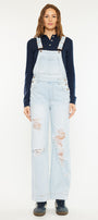 Malibu High Rise Wide Leg Overalls - Official Kancan USA