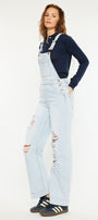 Malibu High Rise Wide Leg Overalls - Official Kancan USA