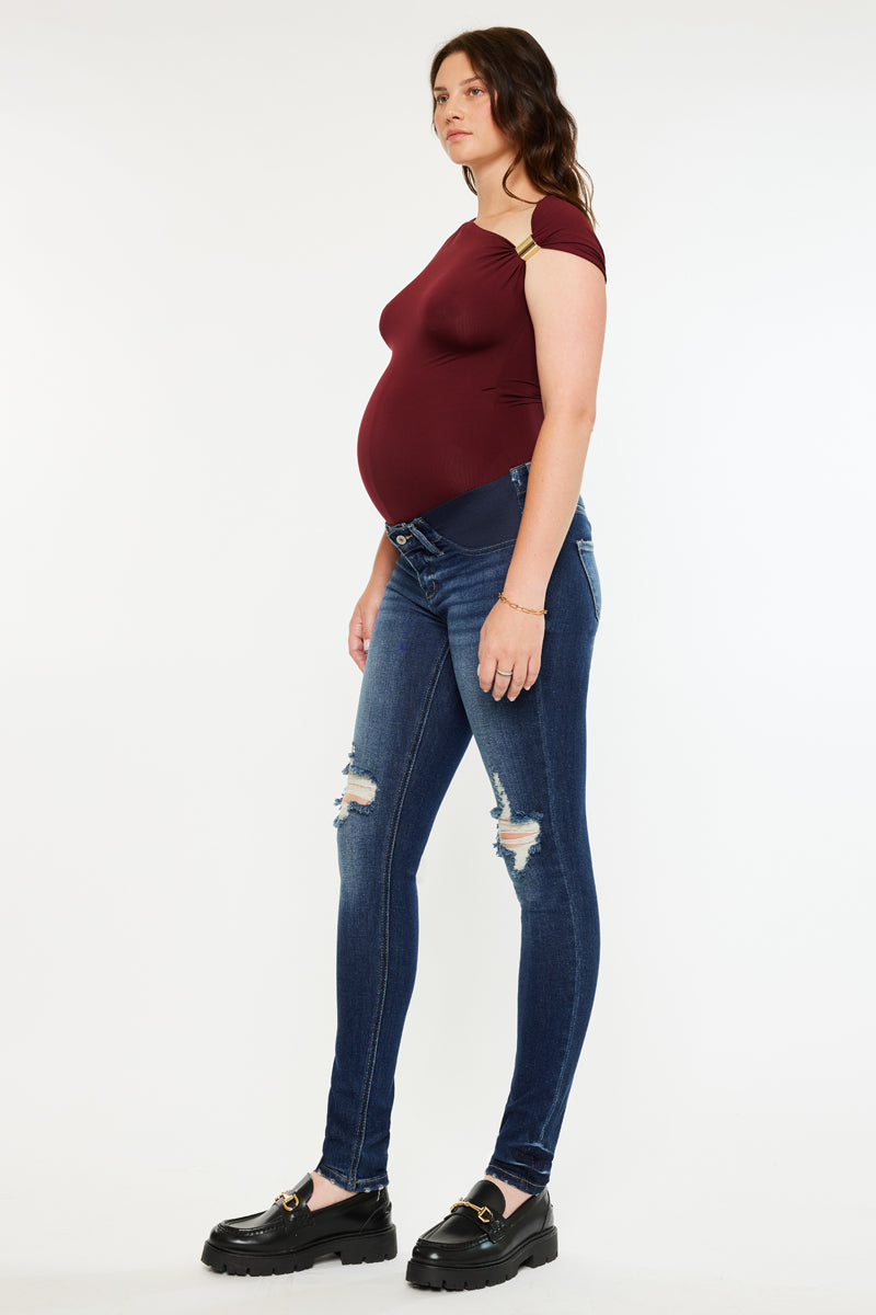 Clarice Maternity Super Skinny Jeans - Official Kancan USA