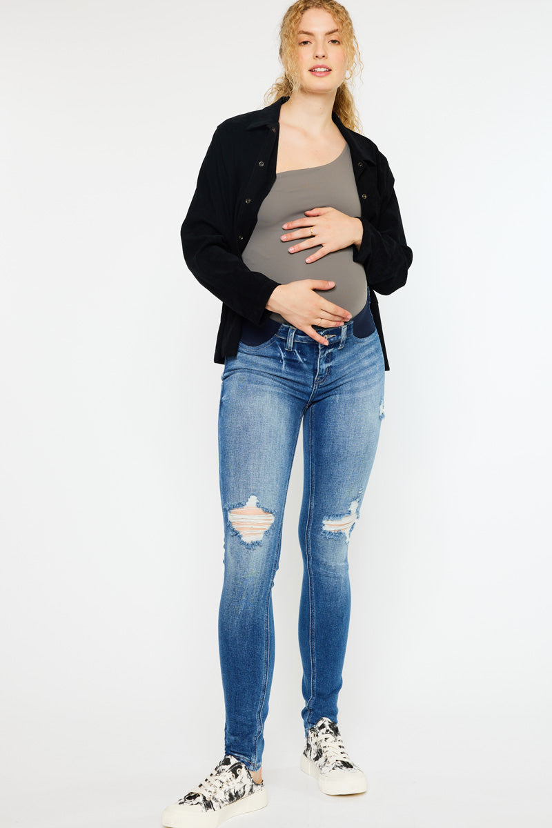 Tate Maternity Super Skinny Jeans - Official Kancan USA