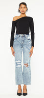 Chesney High Rise Straight Leg Jeans - Official Kancan USA
