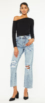 Chesney High Rise Straight Leg Jeans - Official Kancan USA