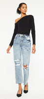 Chesney High Rise Straight Leg Jeans - Official Kancan USA