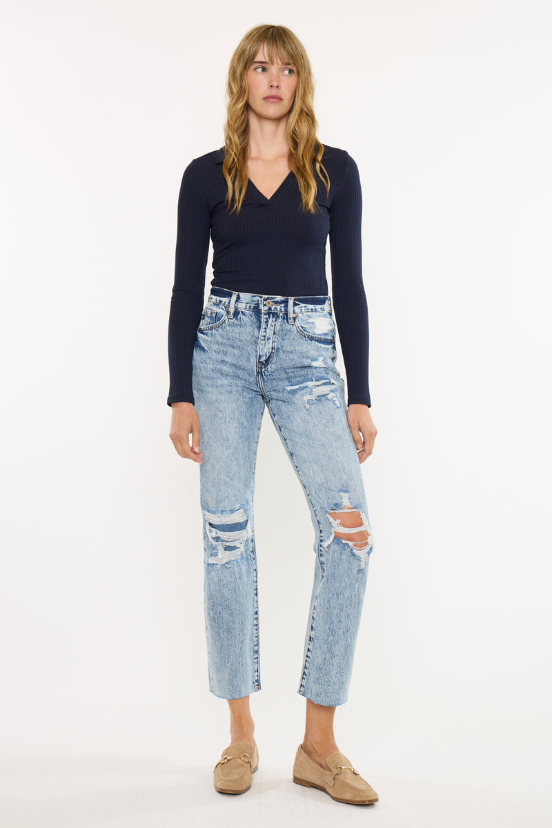 Chesney High Rise Straight - Official Kancan USA